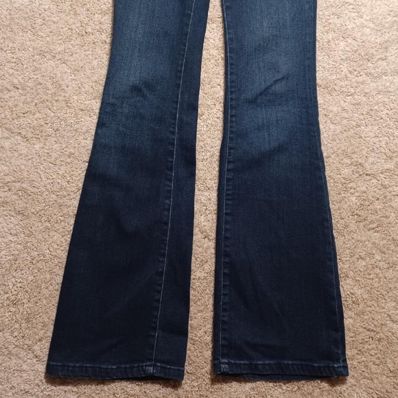 ANTHROPOLOGIE PILCRO The Icon Low Rise Flare Jeans 24/25 - Picture 4 of 10